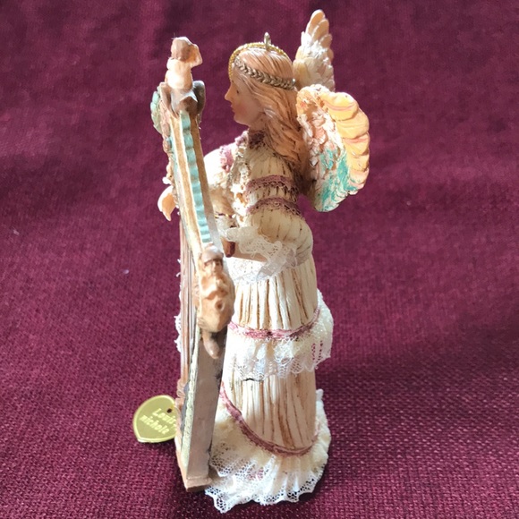 Vintage Ornament Collection Louis Nichole Angel with harp - Picture 4 of 8
